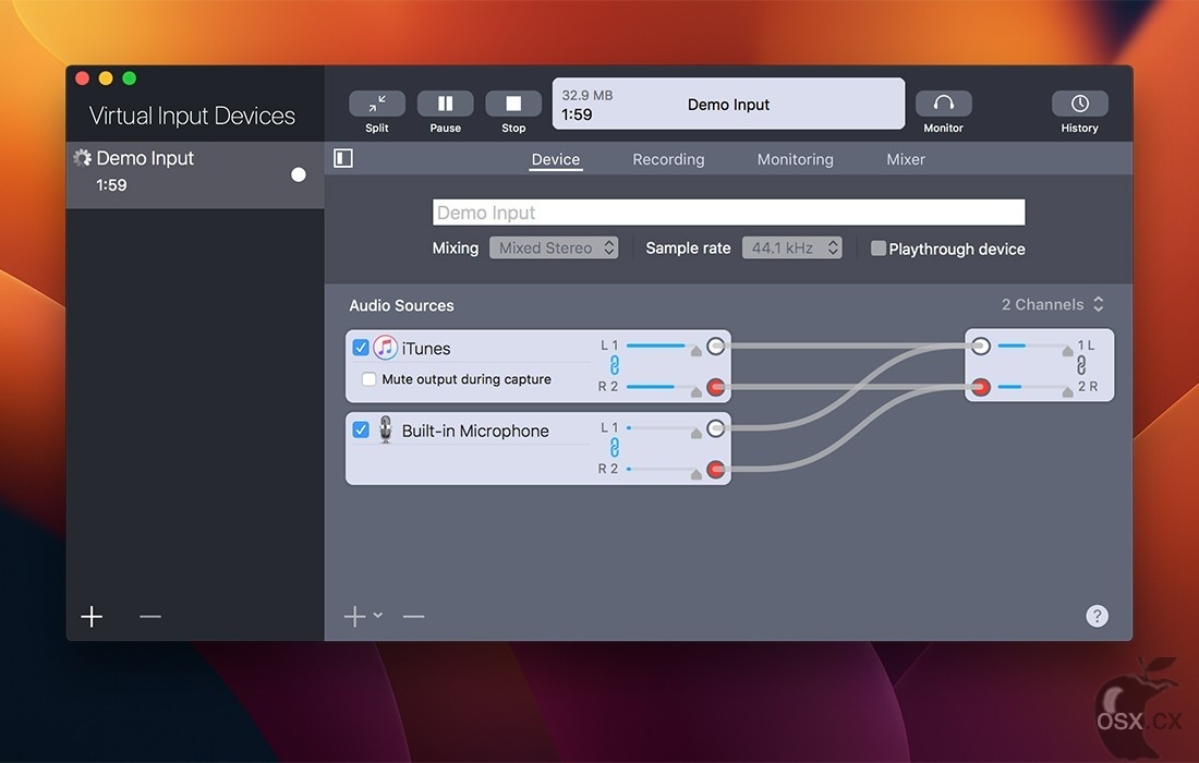 Sound Siphon For Mac v3.8.2 专业的音频处理软件-图片1