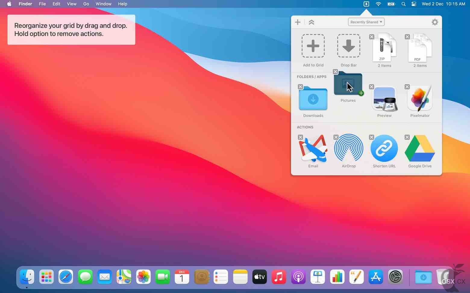 Dropzone 4 For Mac v4.80.67 实用的拖拽式文件管理工具-图片2