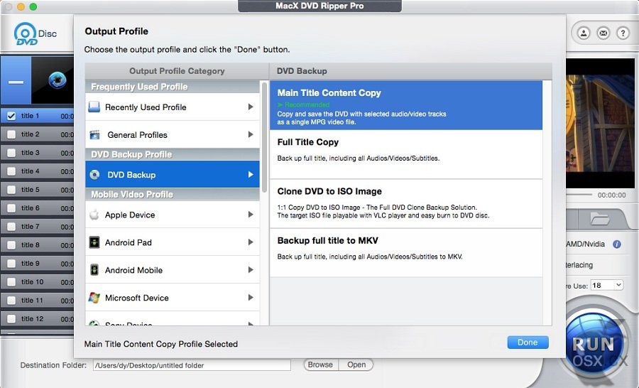 MacX DVD Ripper Pro For Mac v6.8.3 专业的DVD格式转换器-图片2