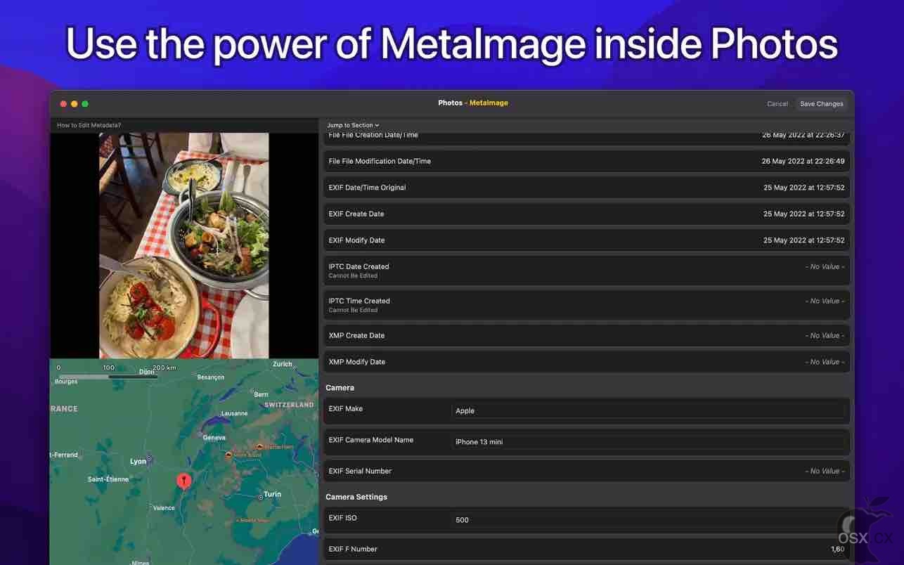 MetaImage For Mac v2.6.7 专业的图片元数据编辑软件-图片2