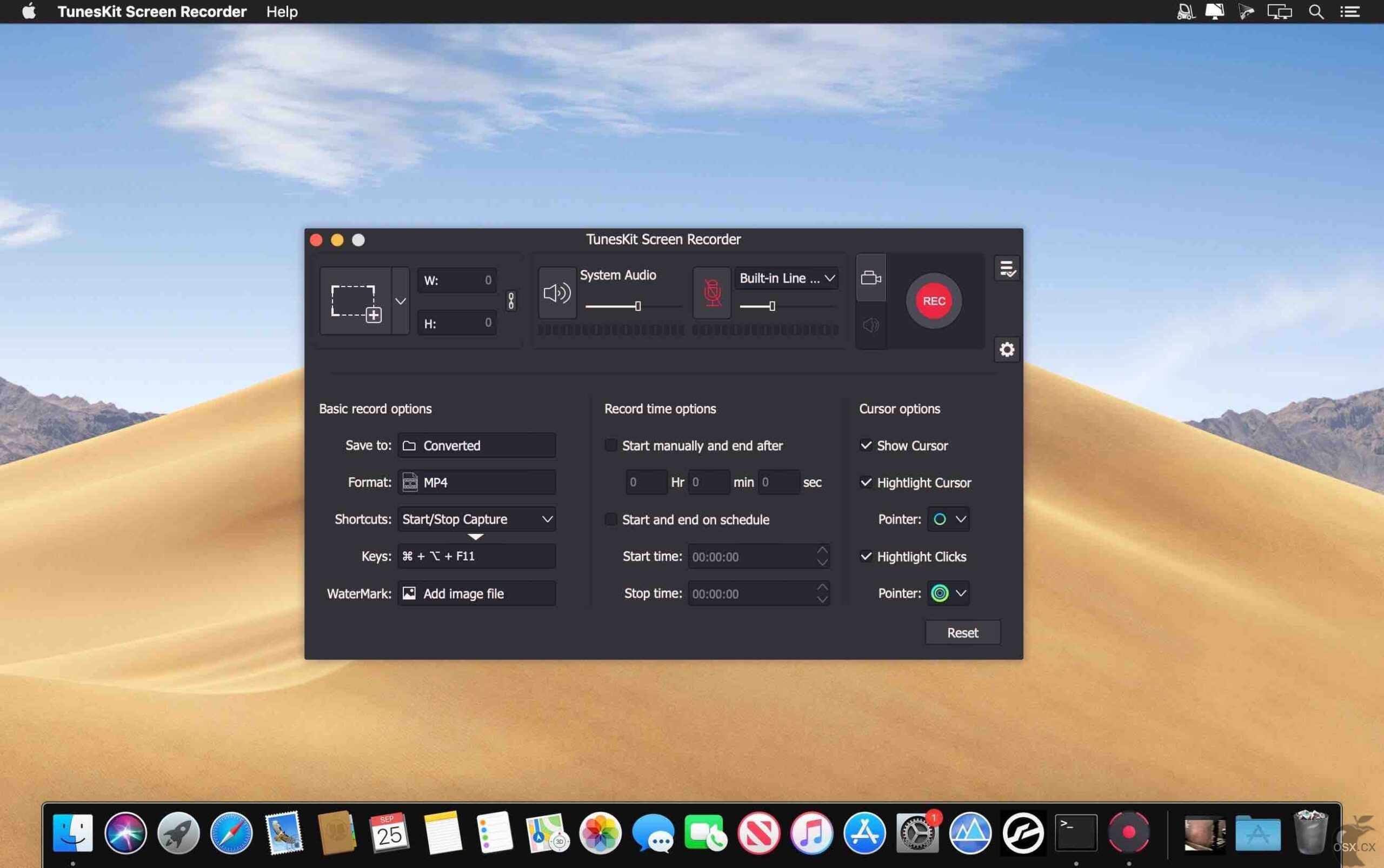 Screen Recorder For Mac v2.6.0 强大的屏幕录制软件-图片1