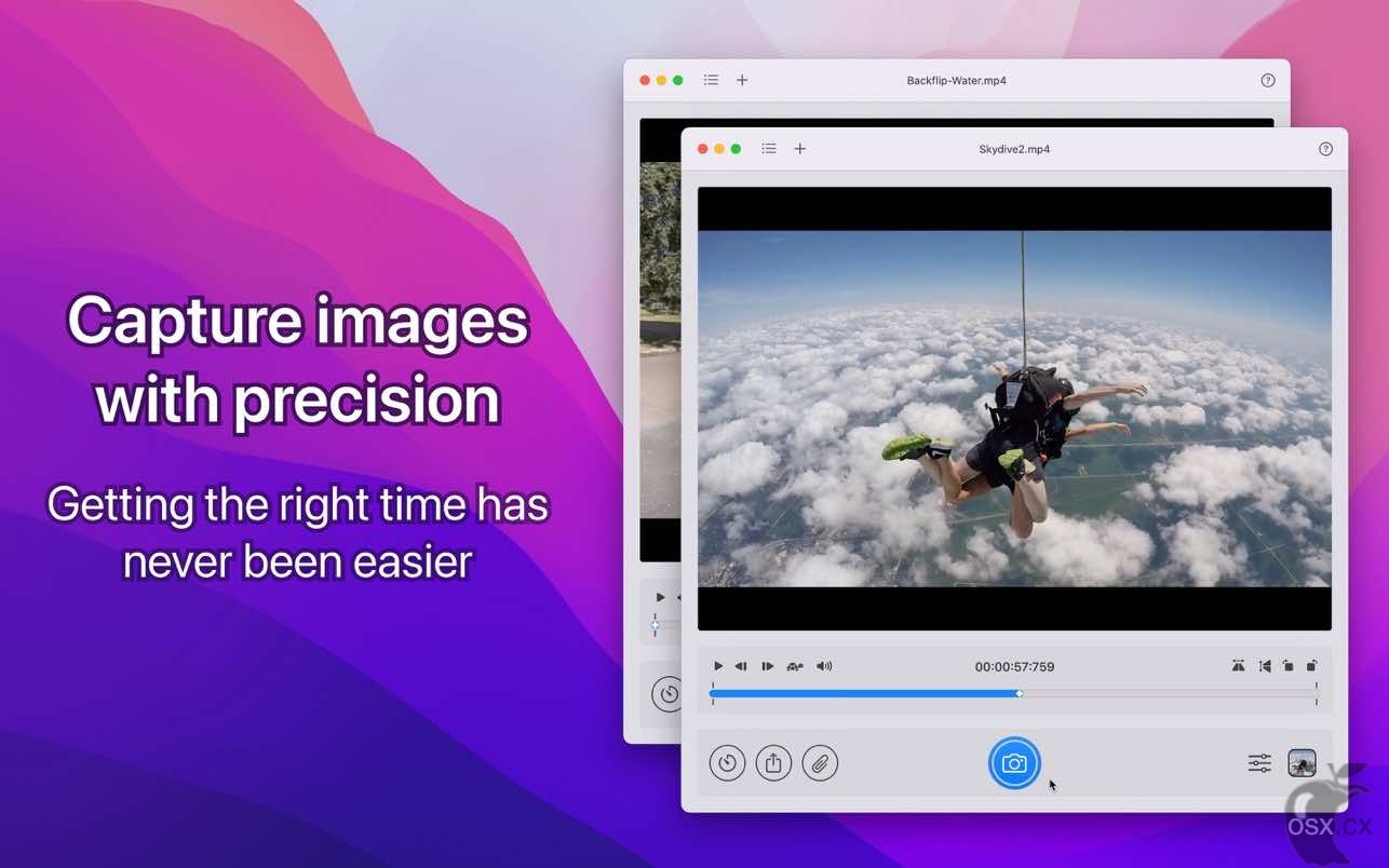 SnapMotion For Mac v5.1.1 轻量级视频截图工具-图片1
