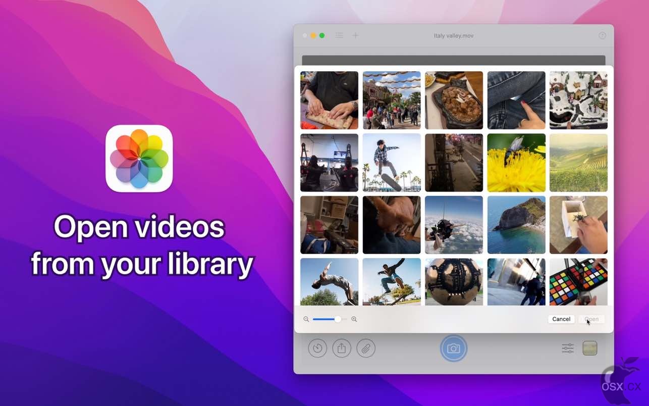 SnapMotion For Mac v5.1.1 轻量级视频截图工具-图片1