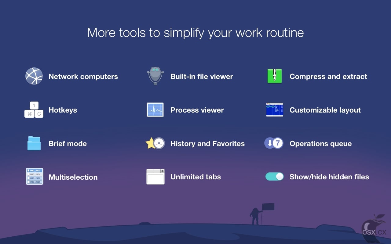mac文件管理软件 Commander One PRO v3.17.2-图片1