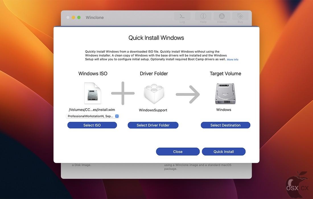 系统分区克隆备份恢复软件 Winclone Pro For Mac v10.5