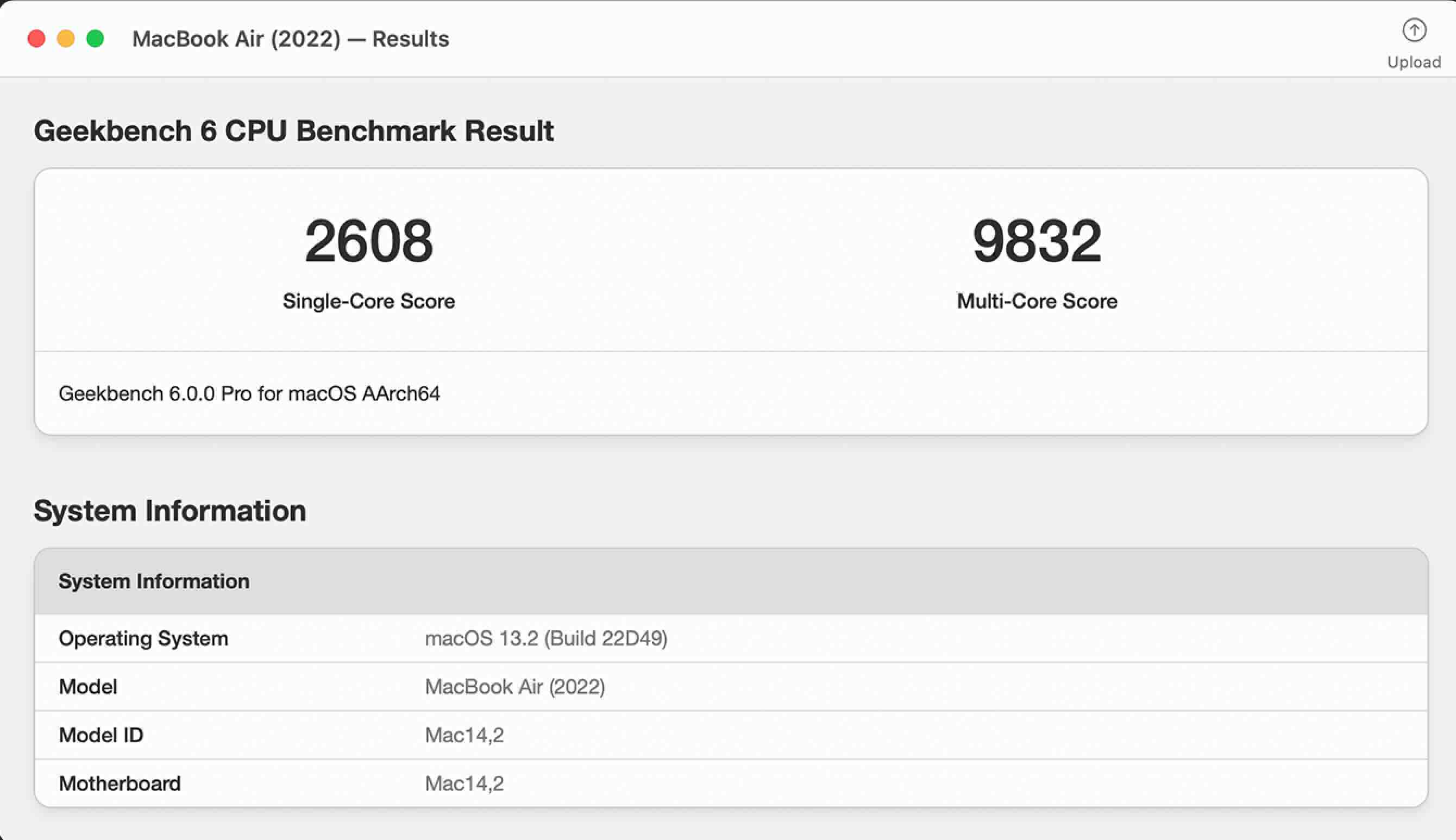 Geekbench 6 For Mac v6.7.1 强大的硬件性能测试工具