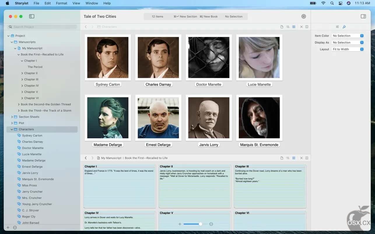 Storyist For Mac v4.3.7 专业的写作软件-图片2
