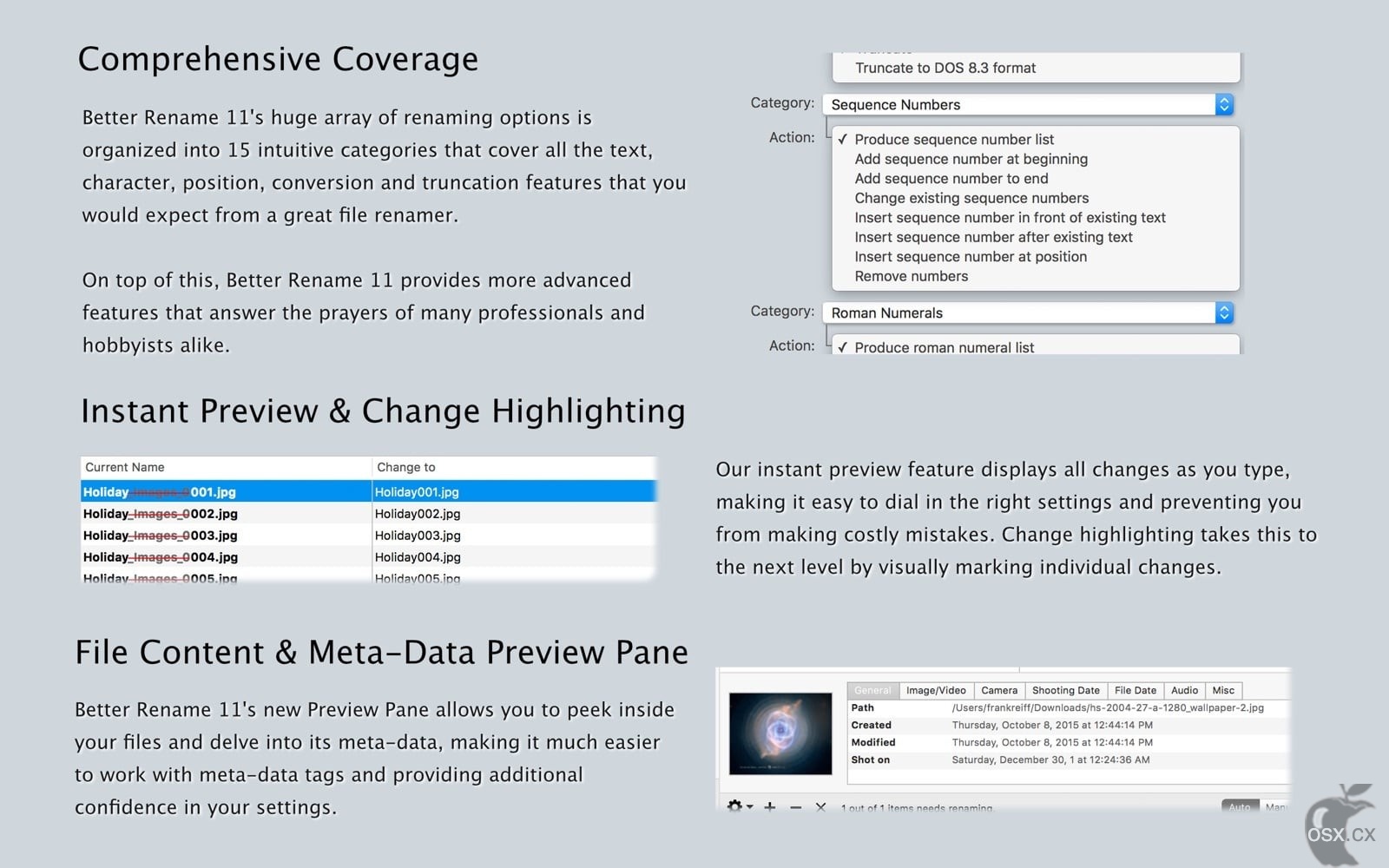 A Better Finder Rename For Mac v12.08 专业的的批量重命名工具-图片1