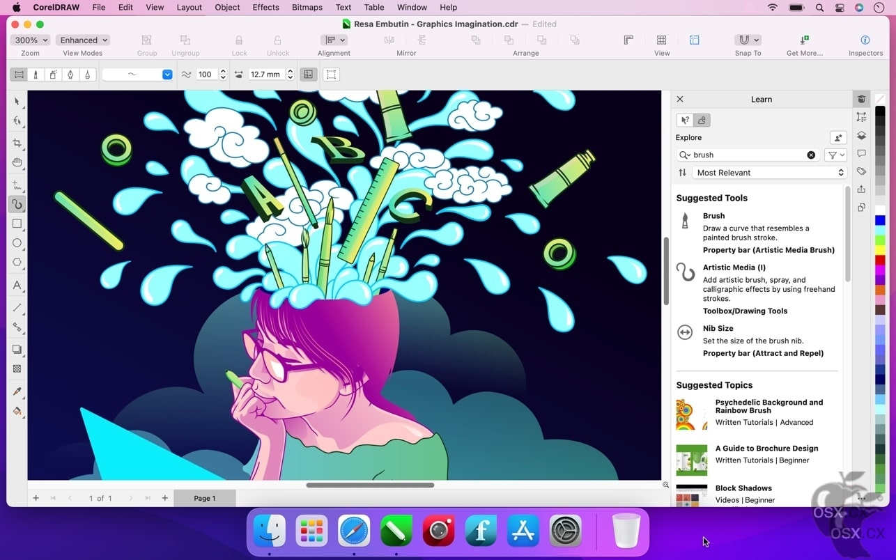 CorelDRAW 2025 For Mac v26.1.0.143 专业的平面设计矢量绘图软件-图片1