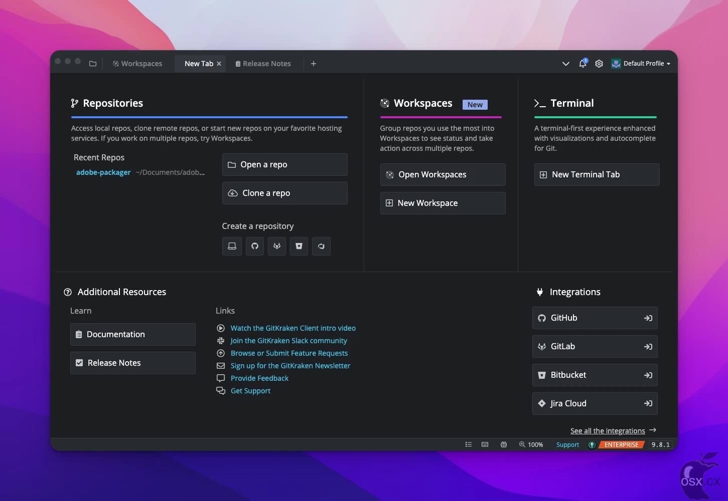 GitKraken For Mac v9.8.1 强大的Git客户端-图片1