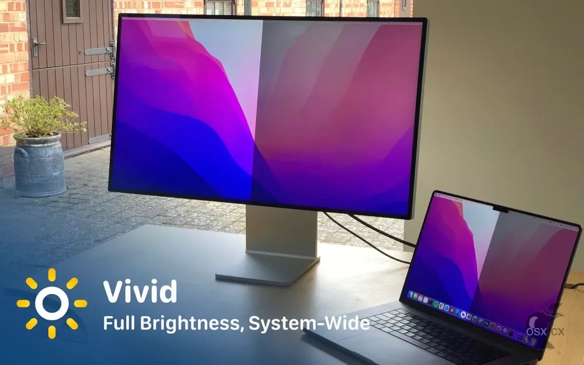 Vivid For Mac v2.7 让您的Mac屏幕亮度提升一倍-图片1