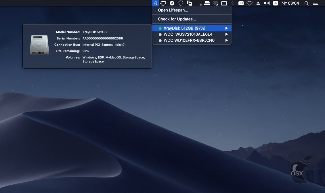 Lifespan For Mac v2.0.1 macOS硬盘寿命检测软件-图片1