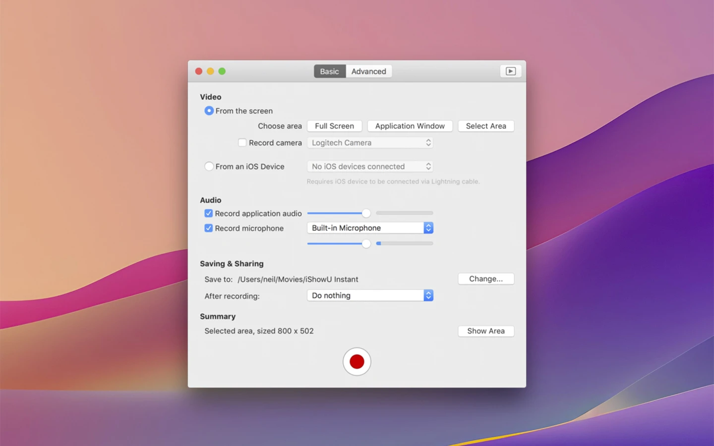 iShowU Instant FOR Mac v1.4.19 全功能屏幕录制软件-图片1