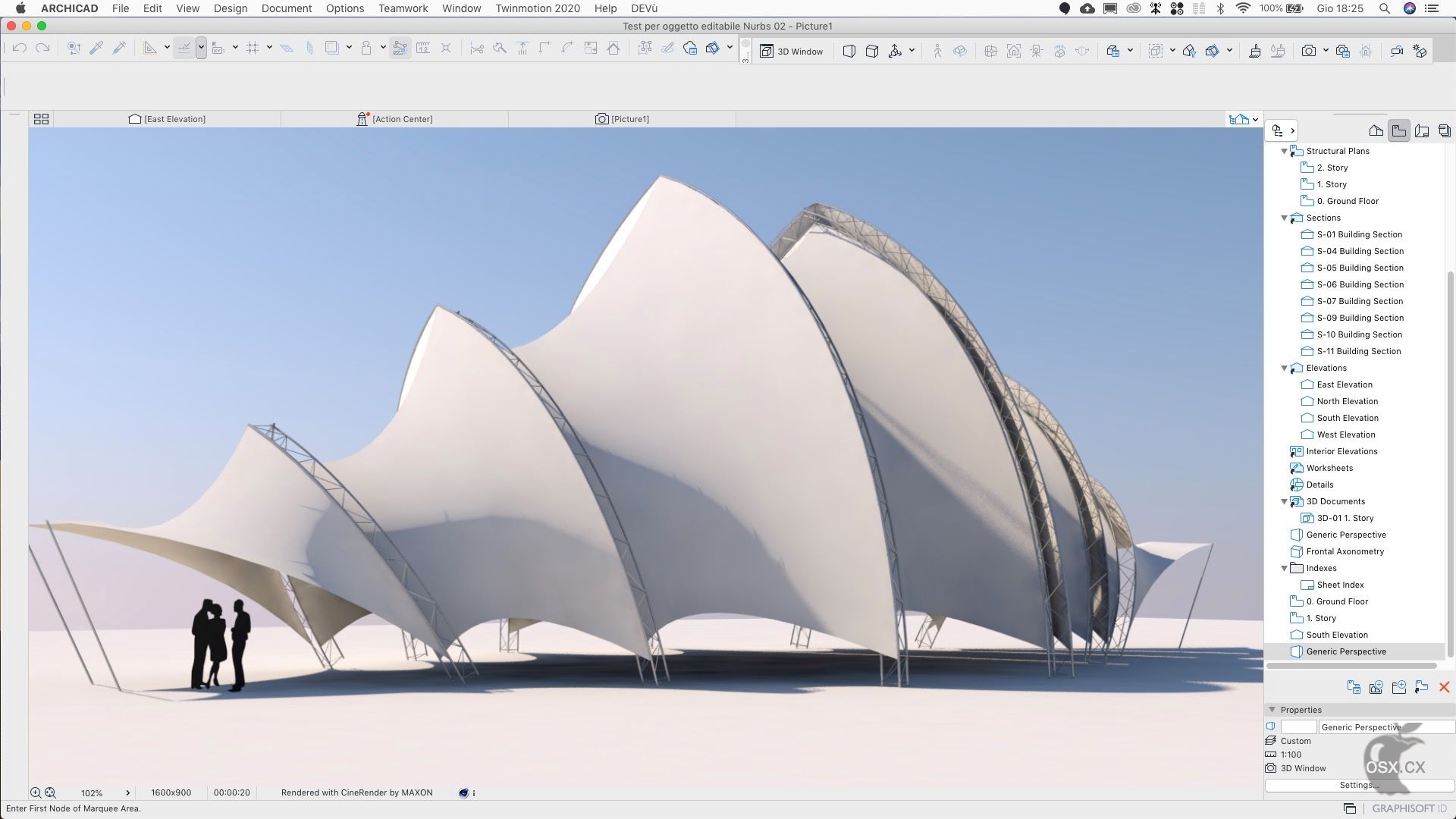 ArchiCAD 27 For Mac v27.2.2 (5060) 强大的CAD建模软件