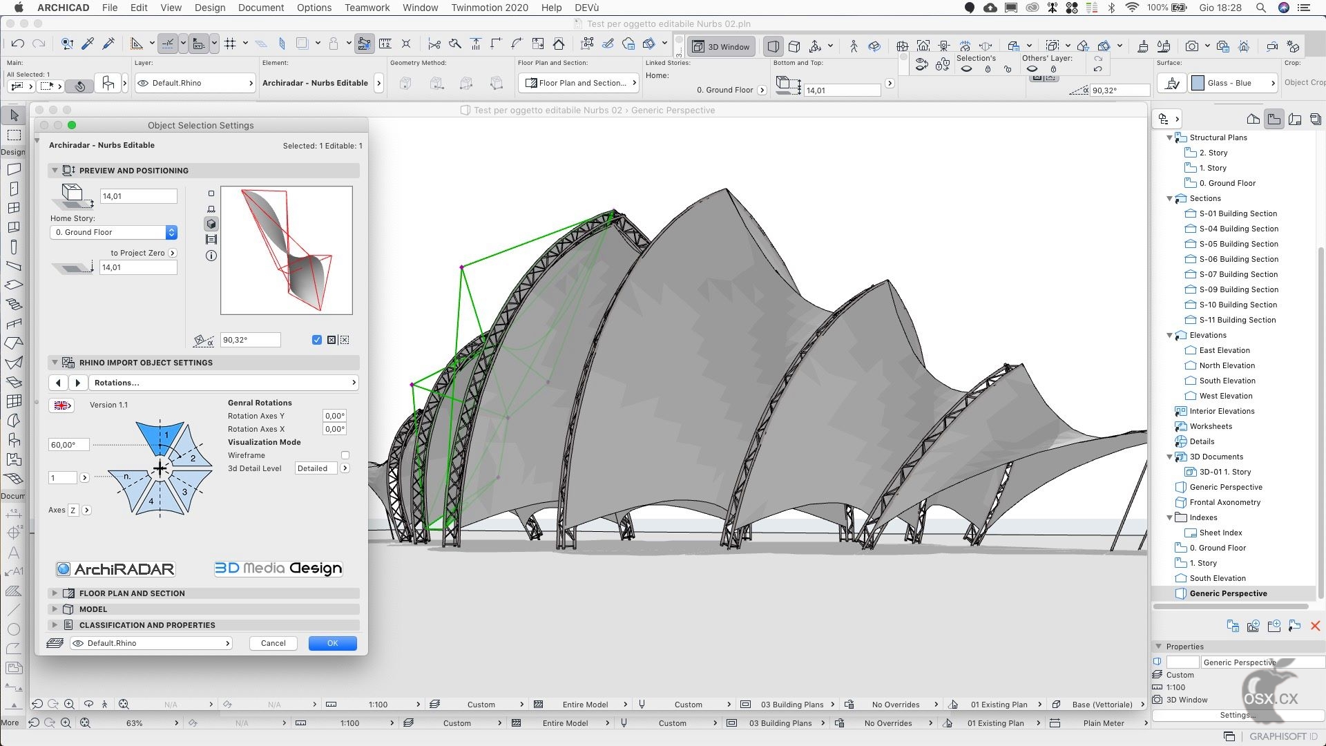 ArchiCAD 27 For Mac v27.2.2 (5060) 强大的CAD建模软件