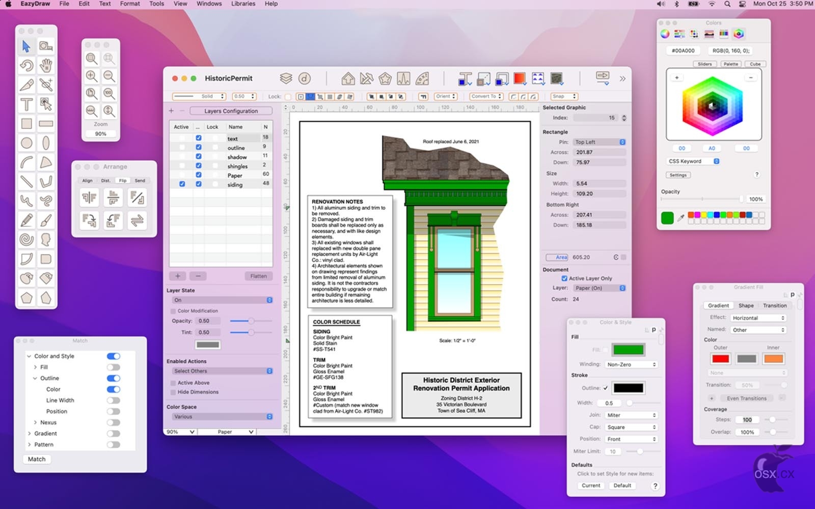 EazyDraw For Mac v12.4.6 专业的矢量绘图软件