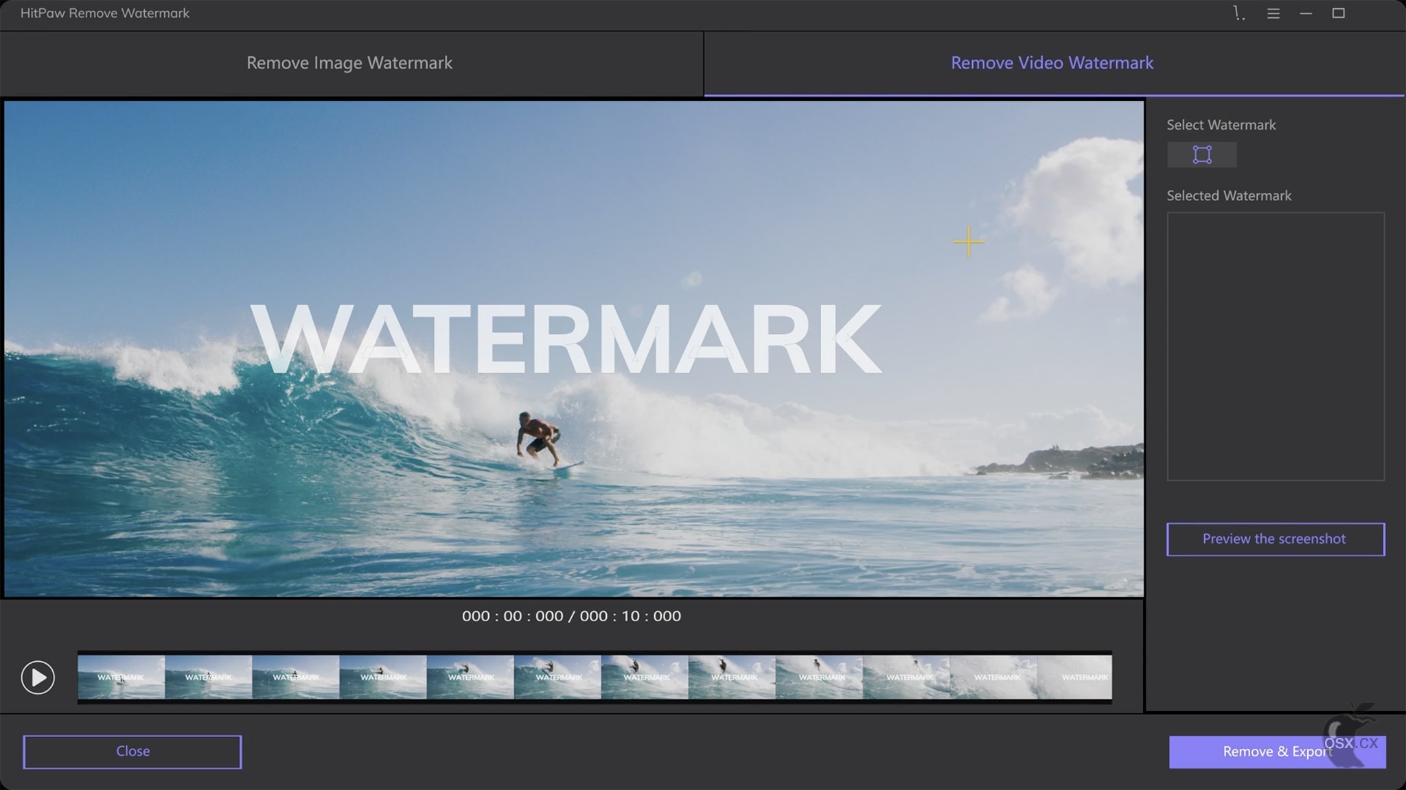 HitPaw Watermark Remover For Mac v2.4.7 专业的照片视频去水印工具