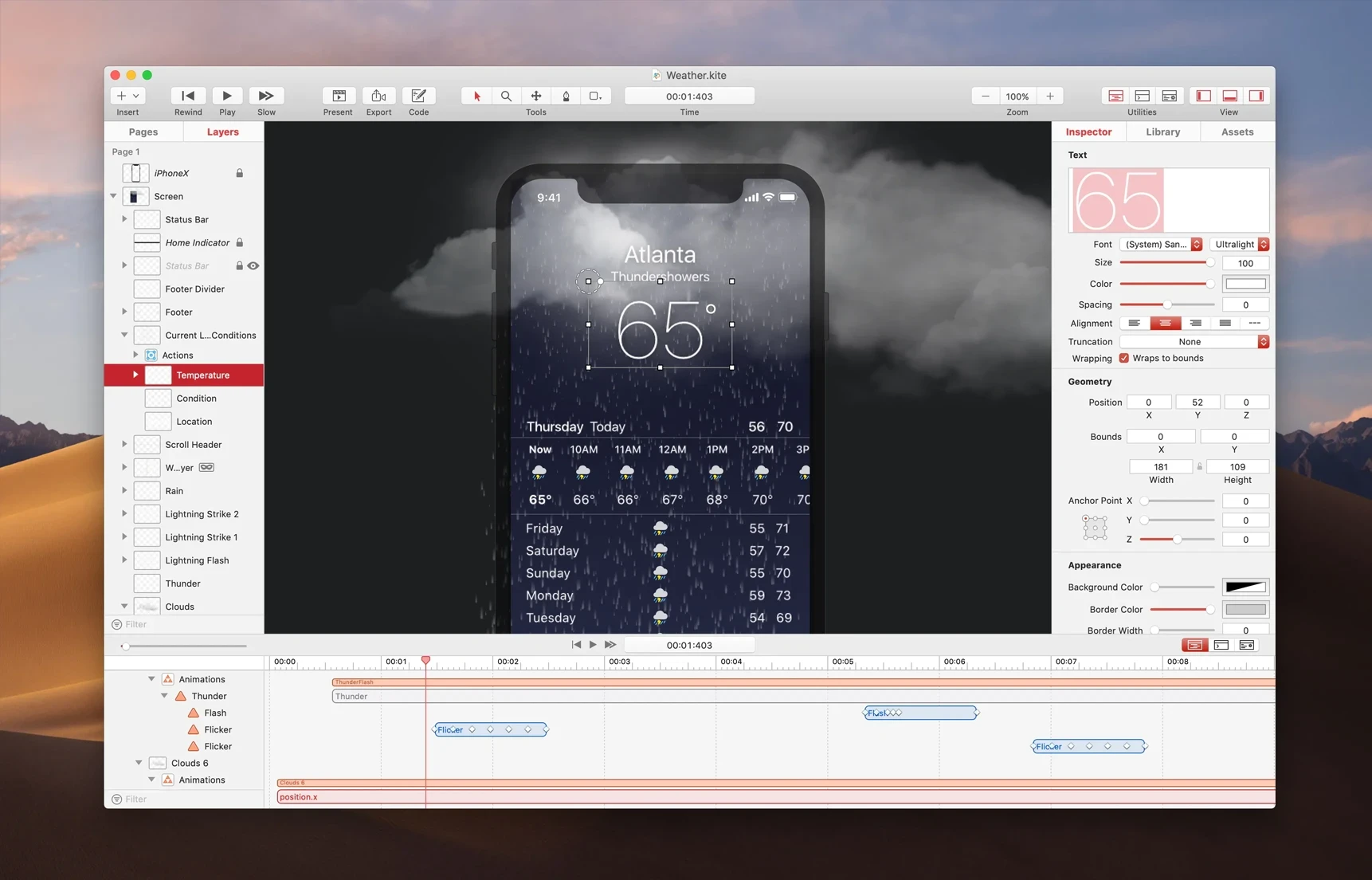 Kite Compositor 2 For Mac v2.1.2 可交互原型动效设计软件
