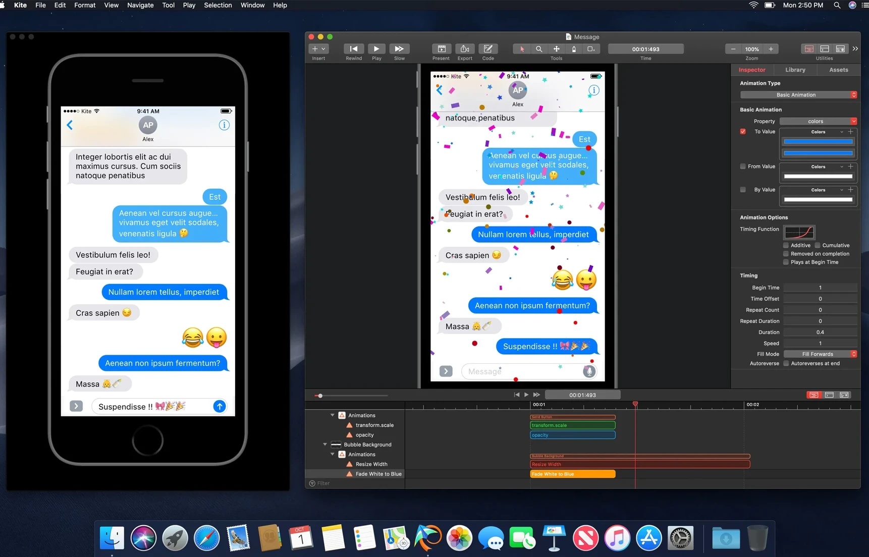 Kite Compositor 2 For Mac v2.1.2 可交互原型动效设计软件