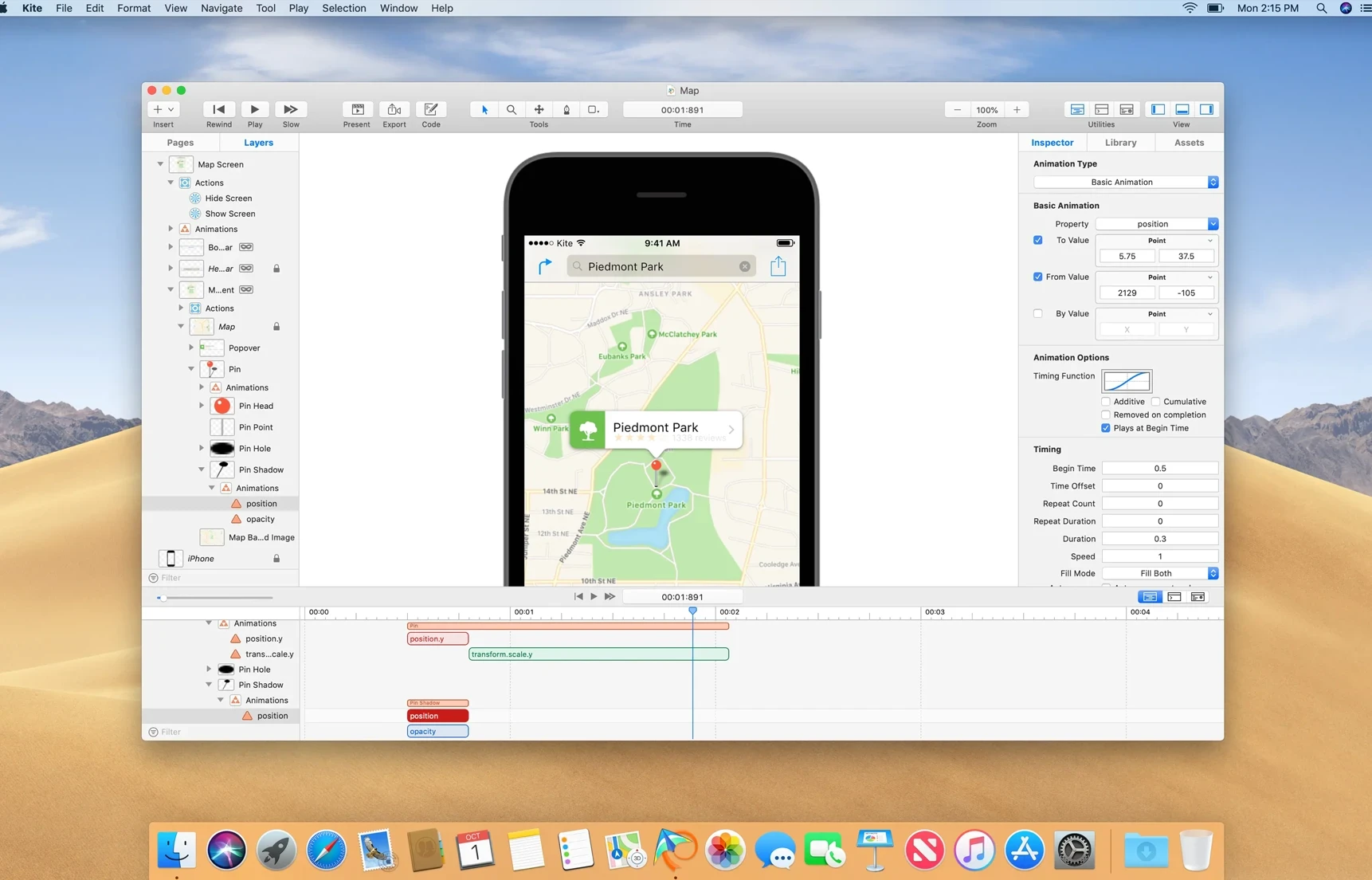 Kite Compositor 2 For Mac v2.1.2 可交互原型动效设计软件