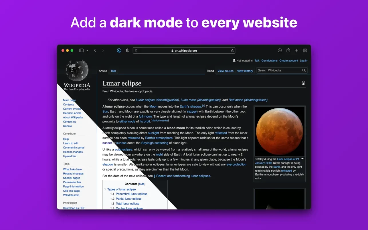 Noir For Mac v2026.1.3 Safari浏览器扩展工具