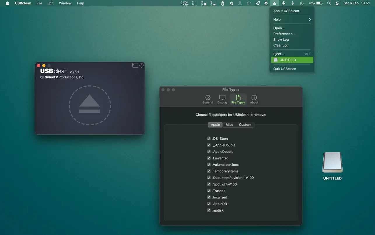 USBclean For Mac