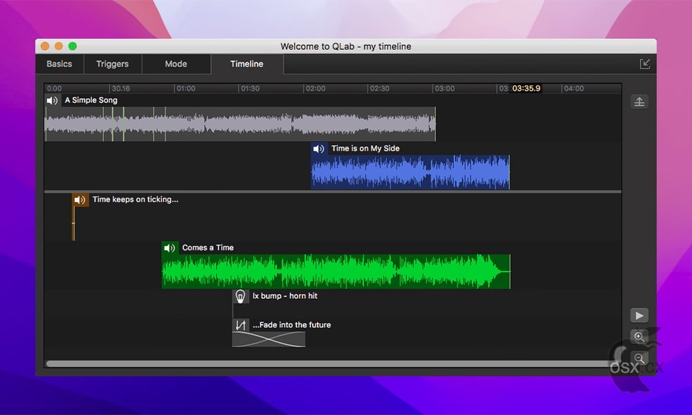 QLab Pro For Mac v5.5 专业现场舞台控制软件