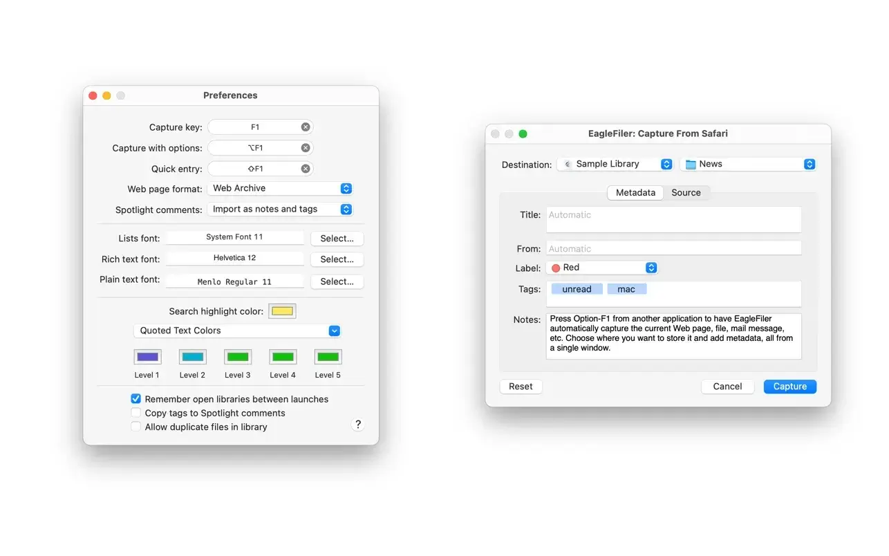 EagleFiler For Mac v1.9.13 文件资源管理工具