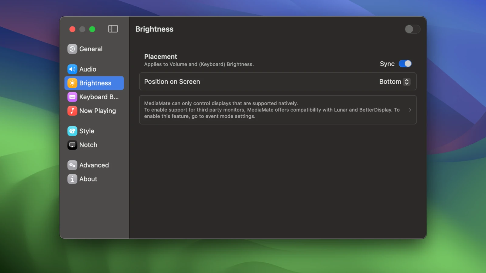 MediaMate For Mac v3.8.3 实用的灵动岛增强工具