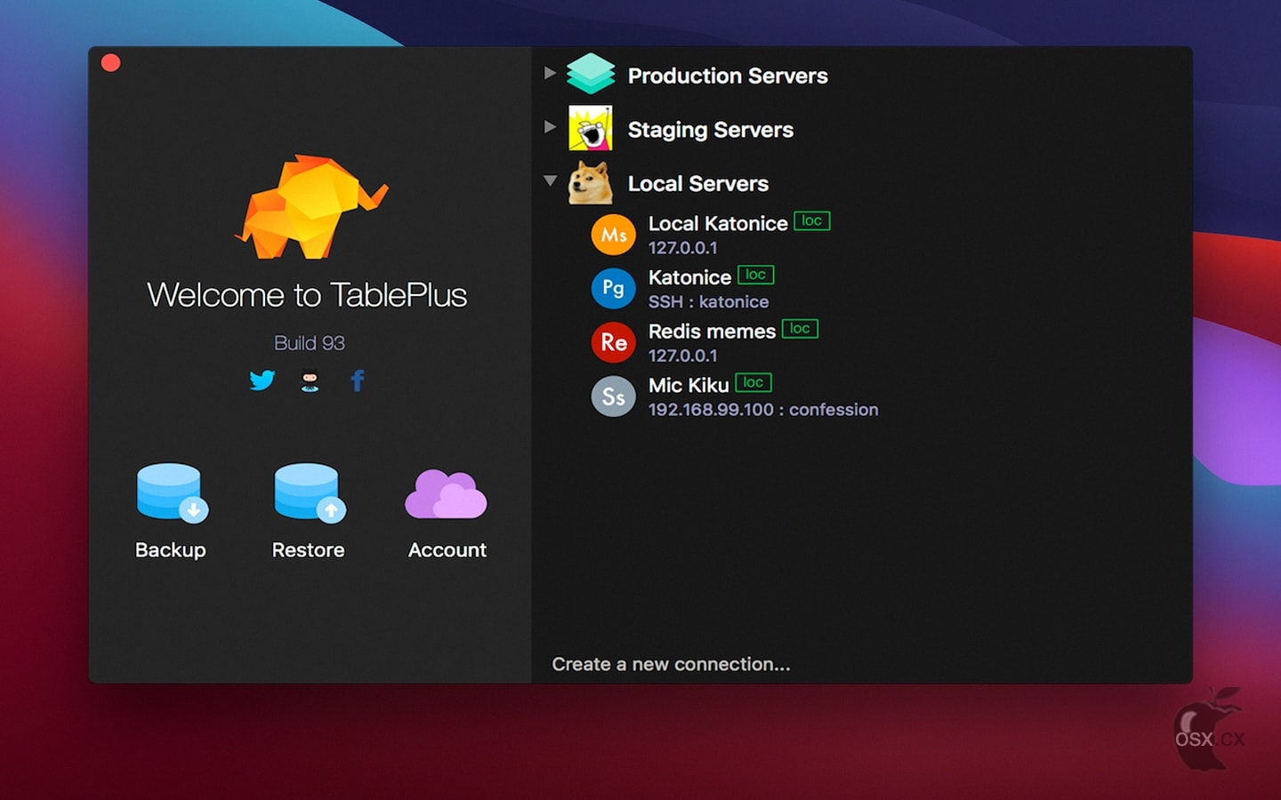TablePlus For Mac v6.7.1 专业的数据库管理GUI工具