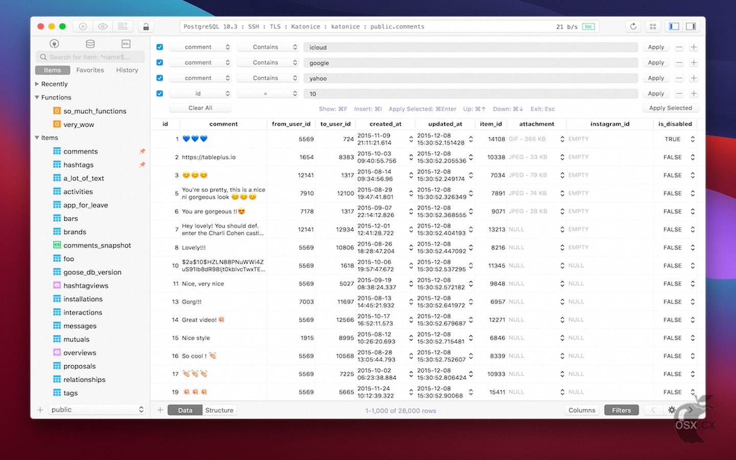 TablePlus For Mac v6.7.1 专业的数据库管理GUI工具