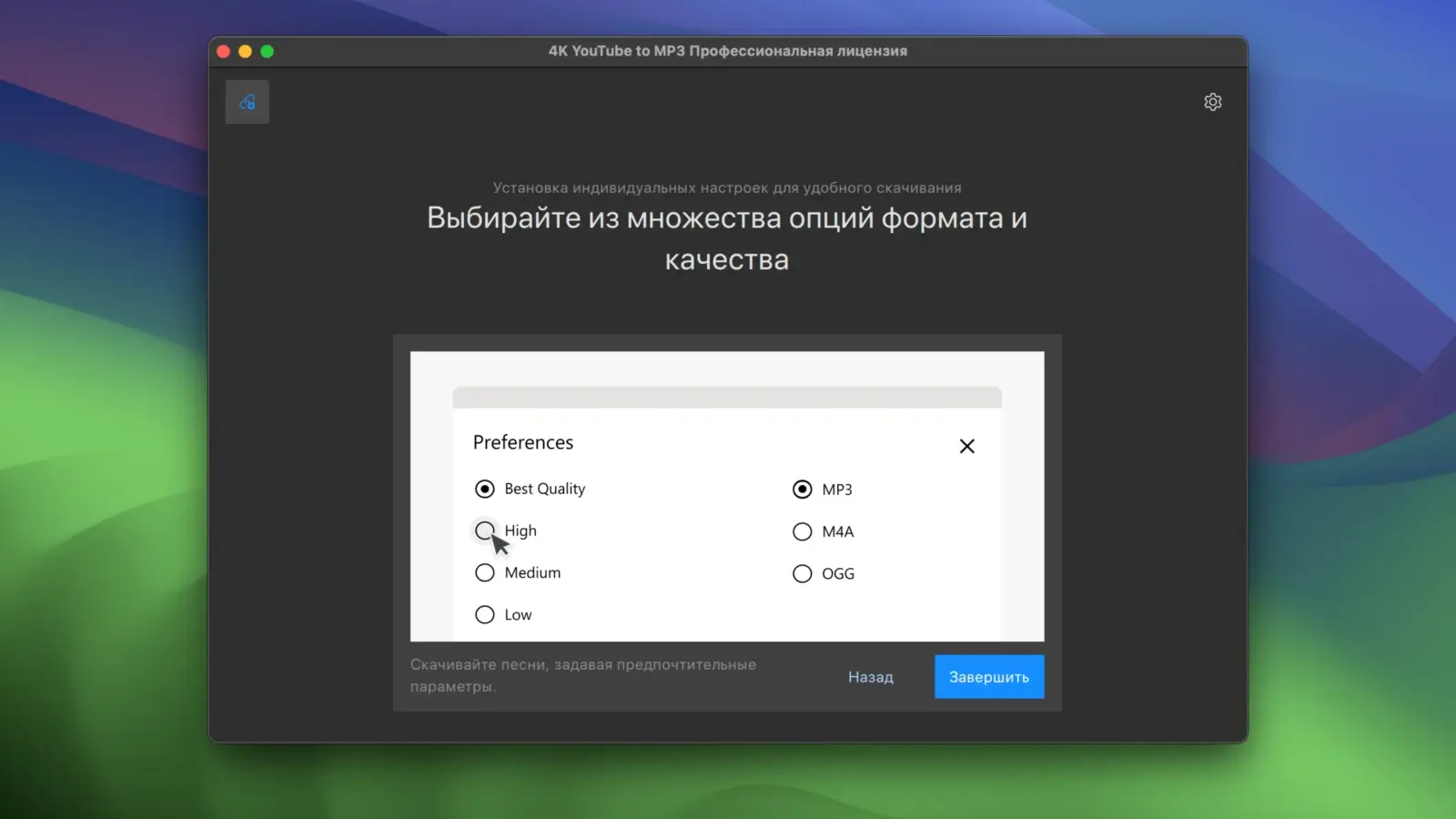 4K YouTube to MP3 Pro For Mac