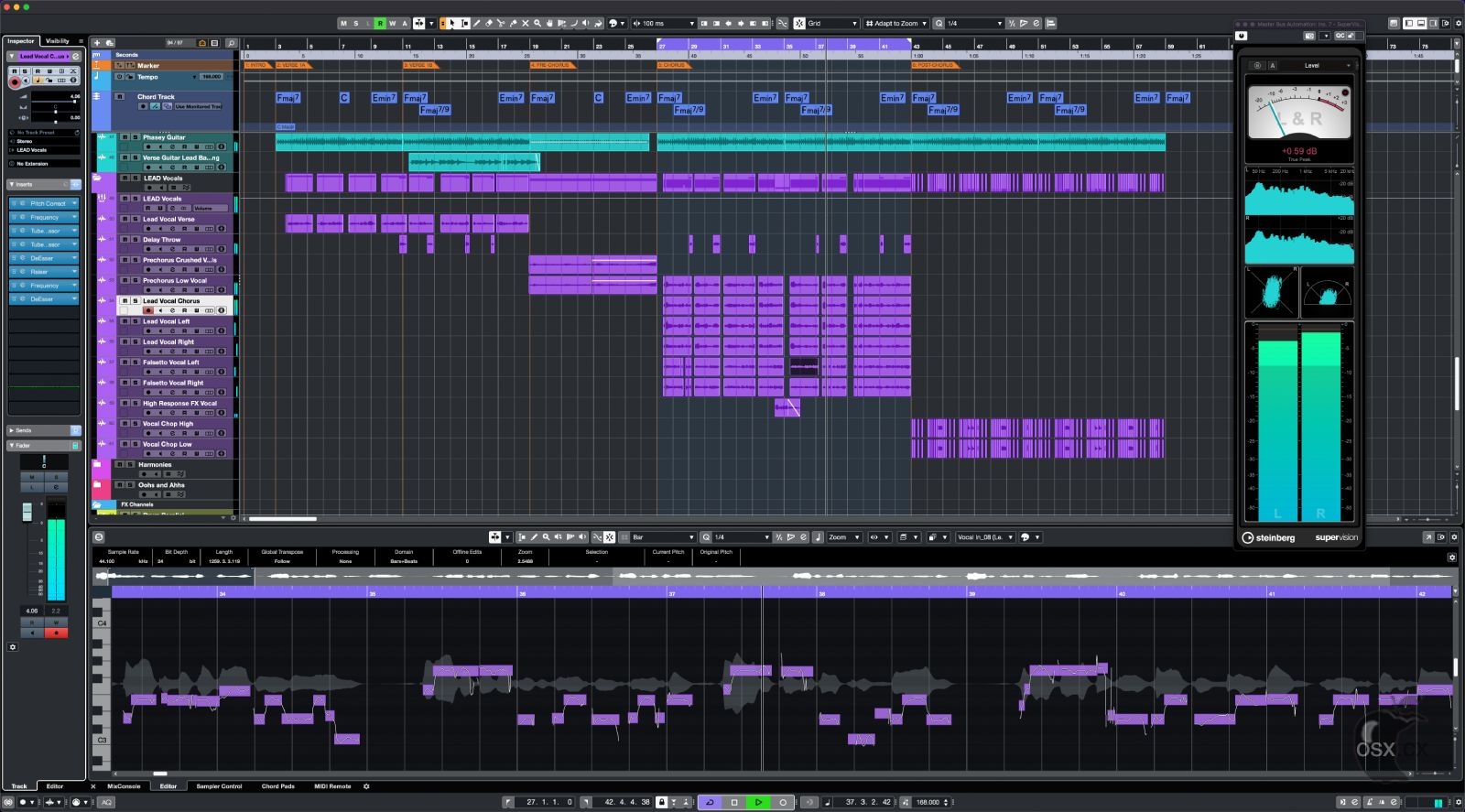 Cubase Pro 13 For Mac v13.0.40 专业音乐制作软件