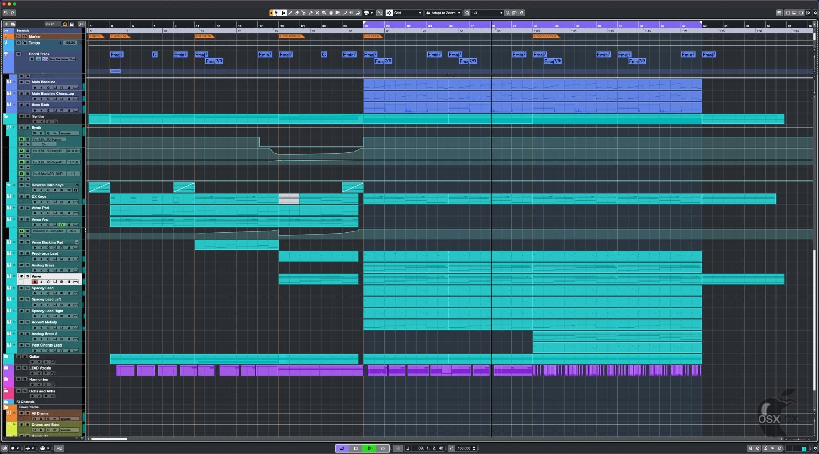 Cubase Pro 13 For Mac v13.0.40 专业音乐制作软件