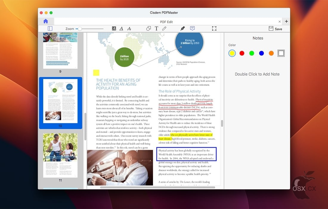 Cisdem PDFMaster For Mac v7.0.0 专业的PDF格式转换软件