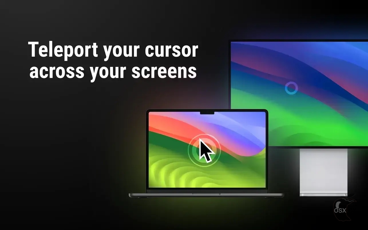 Cursor Teleporter For Mac v1.0.2 强大的多屏幕光标切换软件