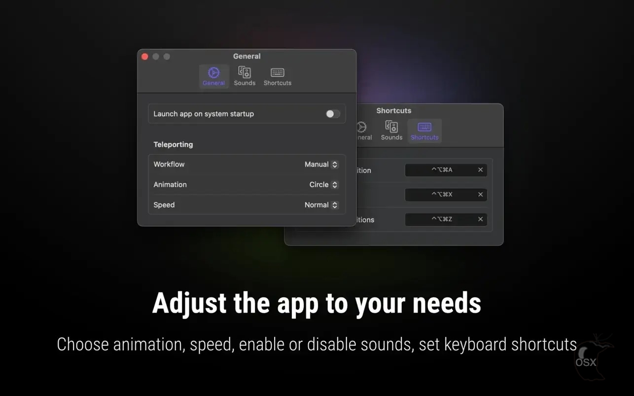 Cursor Teleporter For Mac v1.0.2 强大的多屏幕光标切换软件