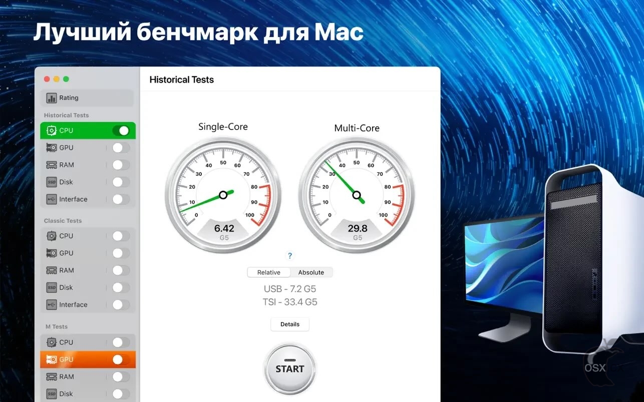 Performance Test Benchmark For Mac