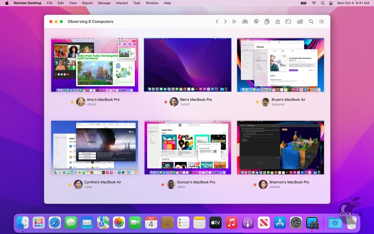 Apple Remote Desktop For Mac v3.9.9 Mac系统原生远程桌面软件