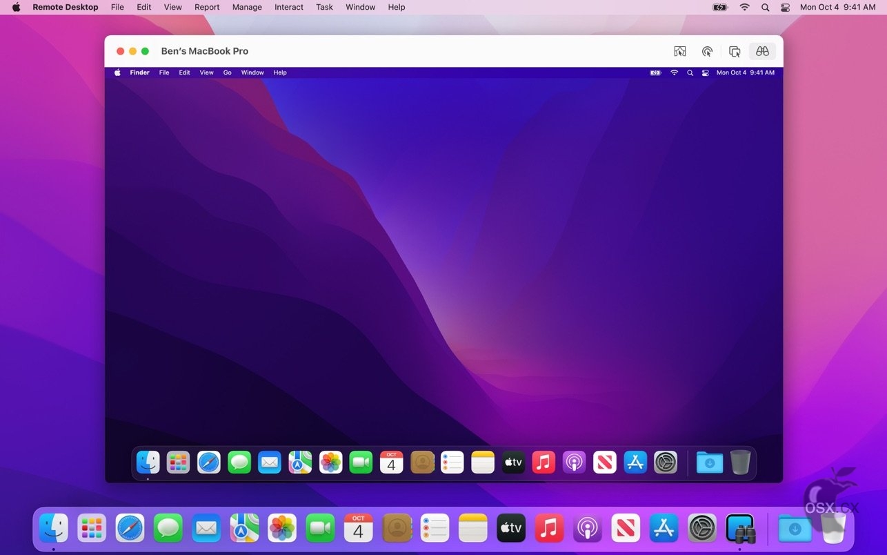 Apple Remote Desktop For Mac v3.9.9 Mac系统原生远程桌面软件
