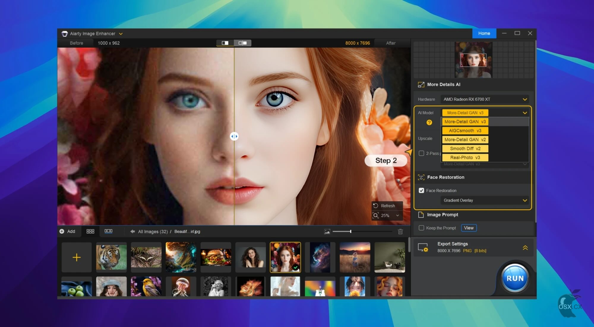 Aiarty Image Enhancer For Mac