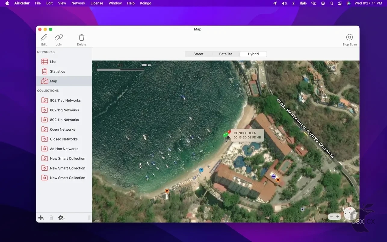 AirRadar For Mac v7.4.2 强大的WiFi扫描软件