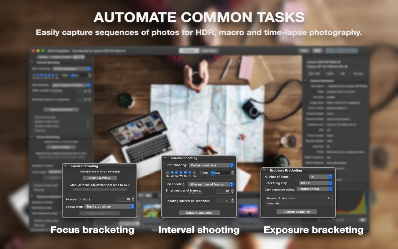 DSLR Assistant For Mac v3.9.4 强大的macOS佳能相机助手
