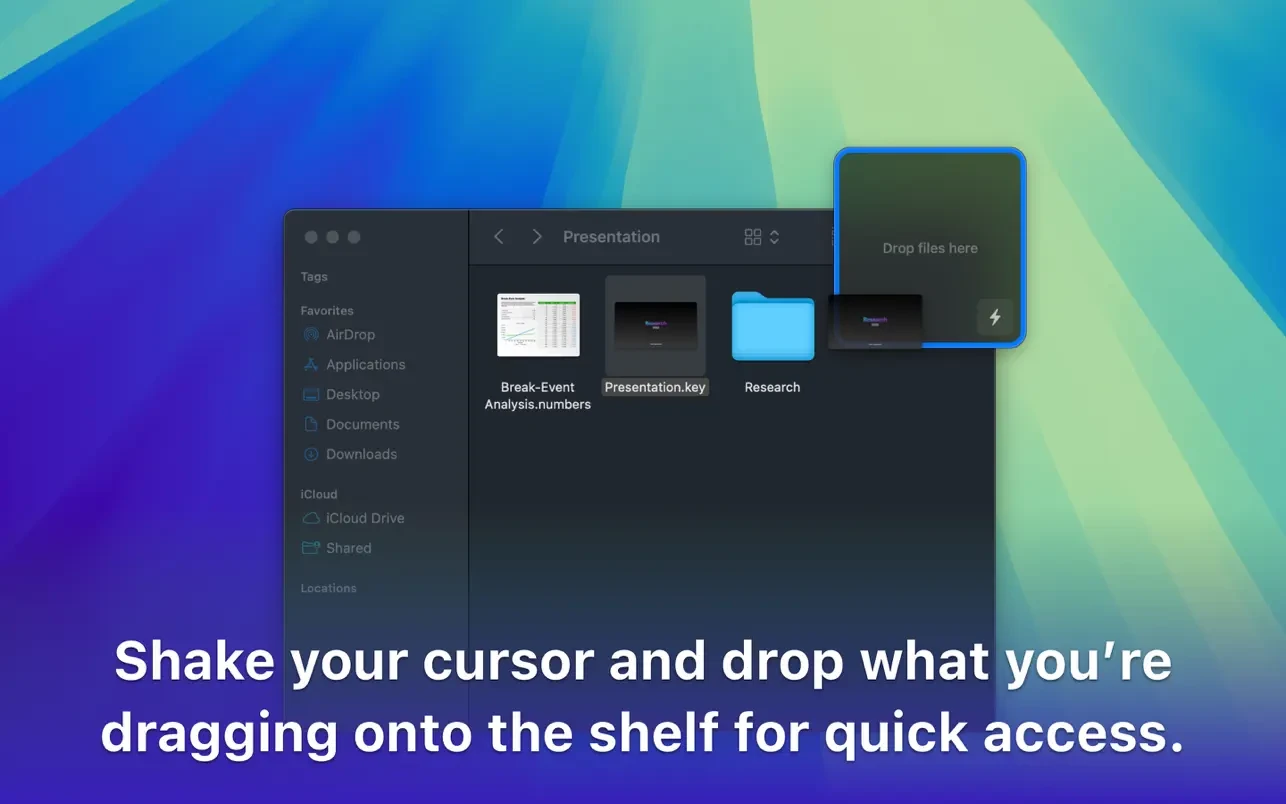 Dropover For Mac v5.0.2 实用的悬浮窗口软件