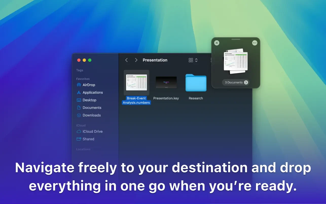 Dropover For Mac v5.0.2 实用的悬浮窗口软件