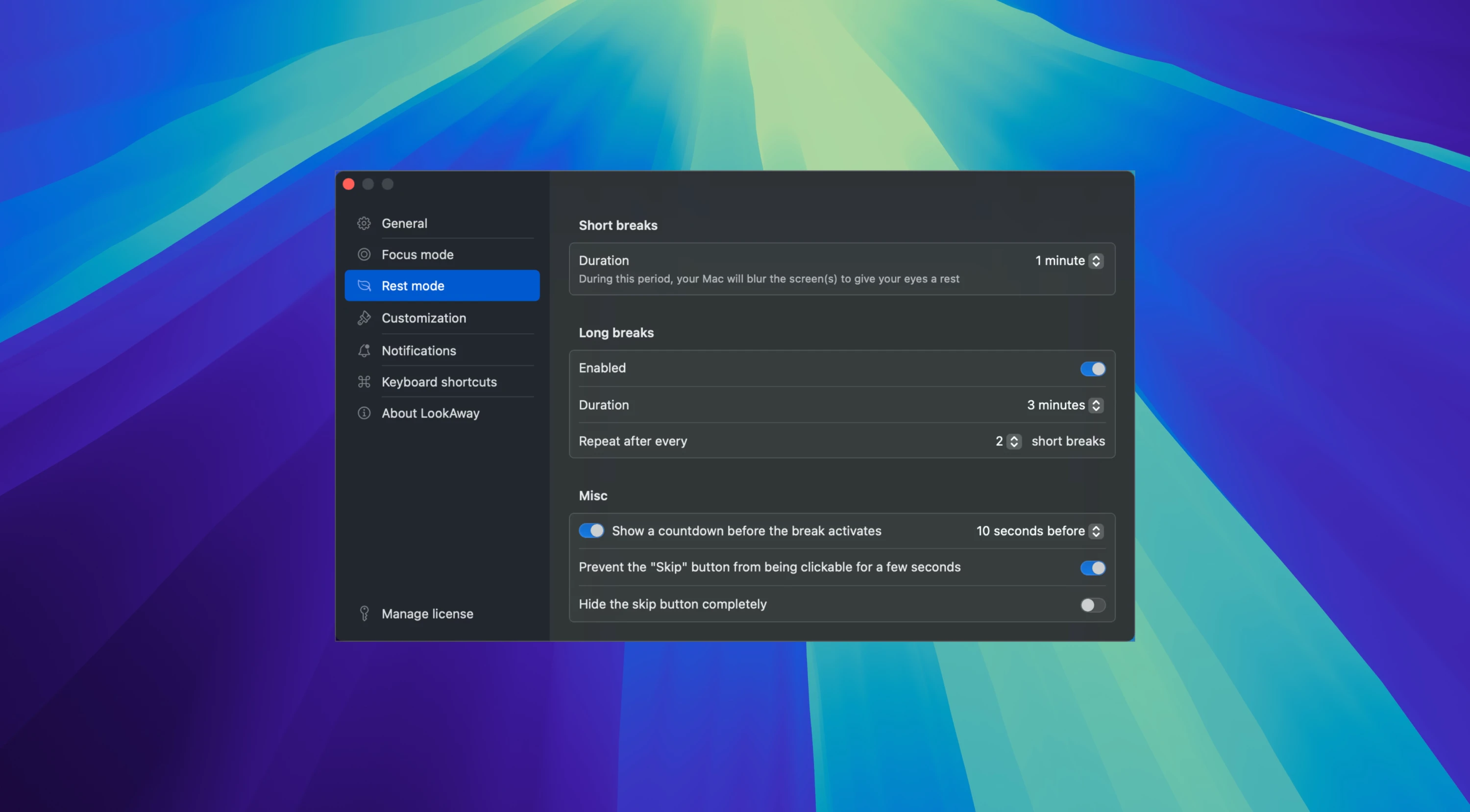 LookAway For Mac