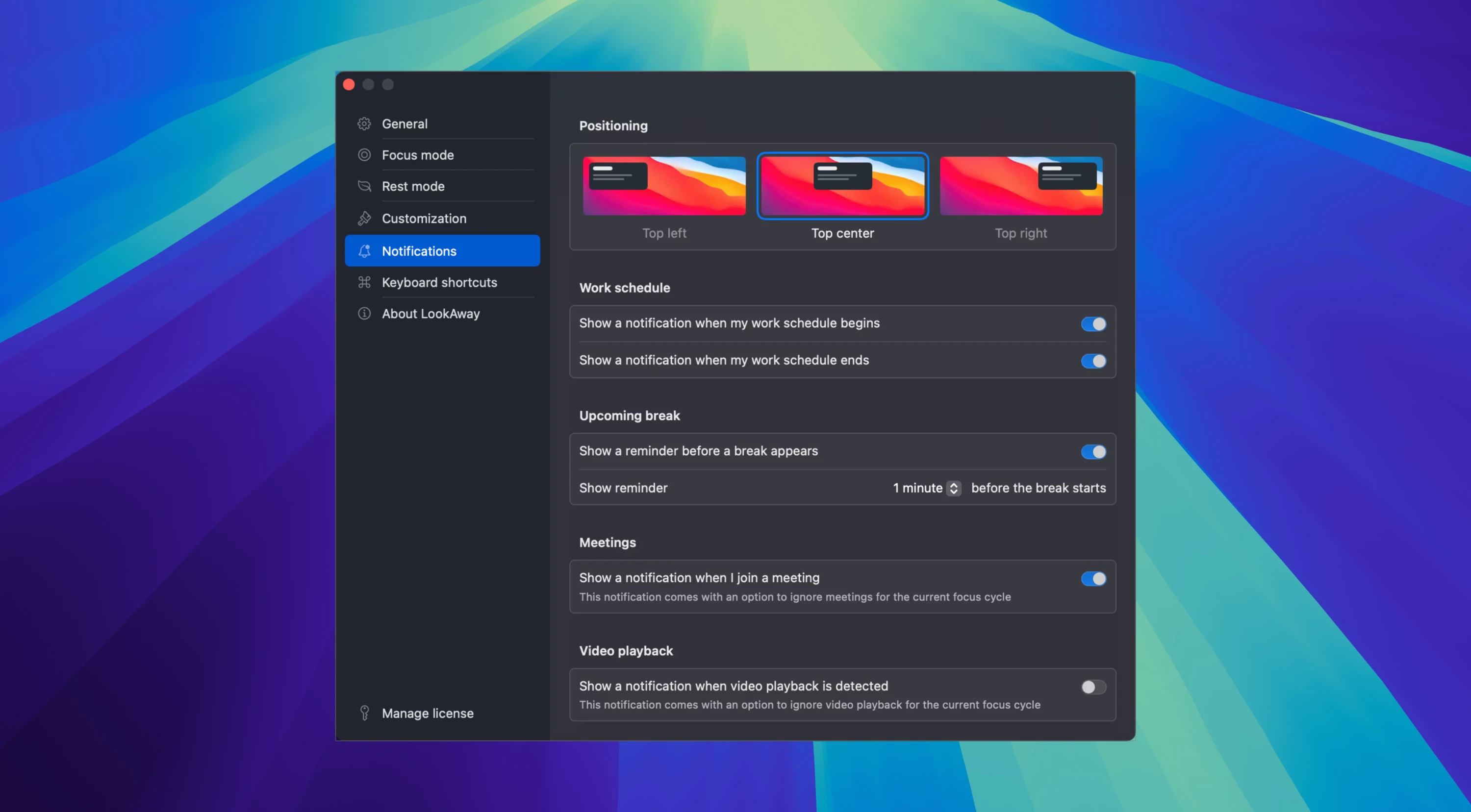 LookAway For Mac