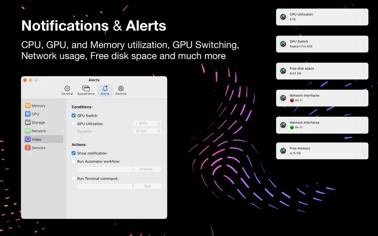iStatistica Pro For Mac v7.1.1 强大的Mac硬件状态监控工具