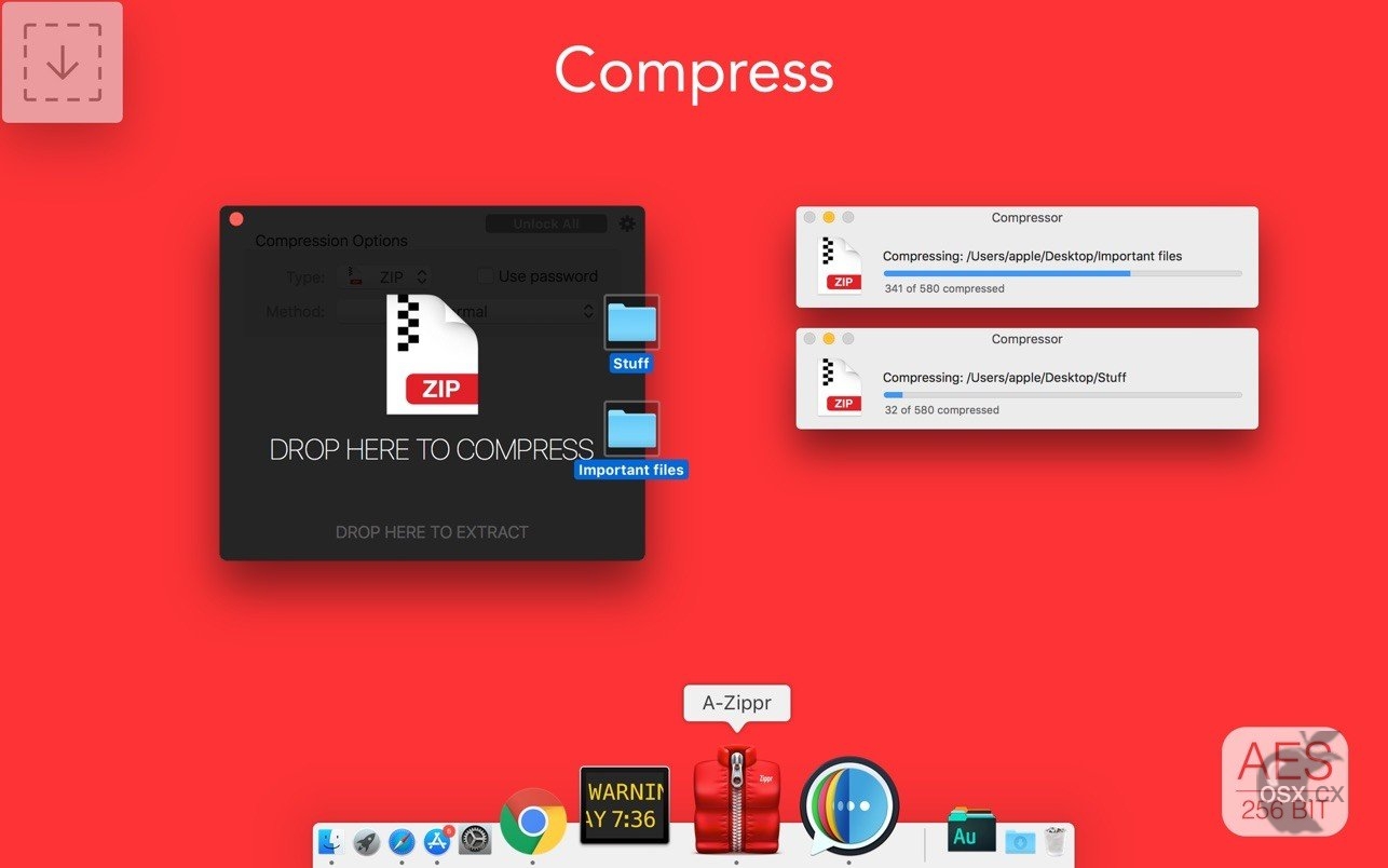 A-Zippr Pro For Mac v1.4 macOS多功能压缩解压软件