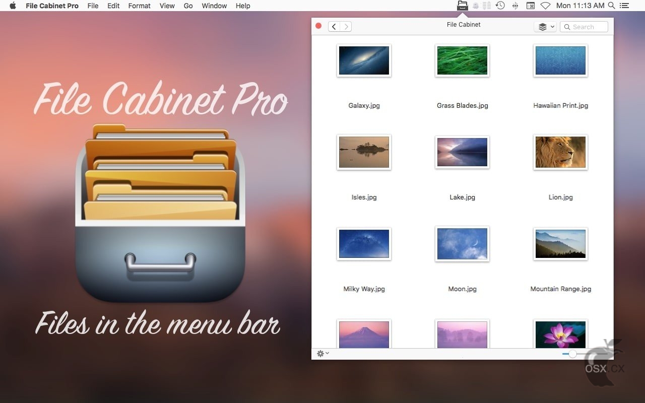 File Cabinet Pro For Mac v8.8.3 强大的macOS菜单栏的文件管理器